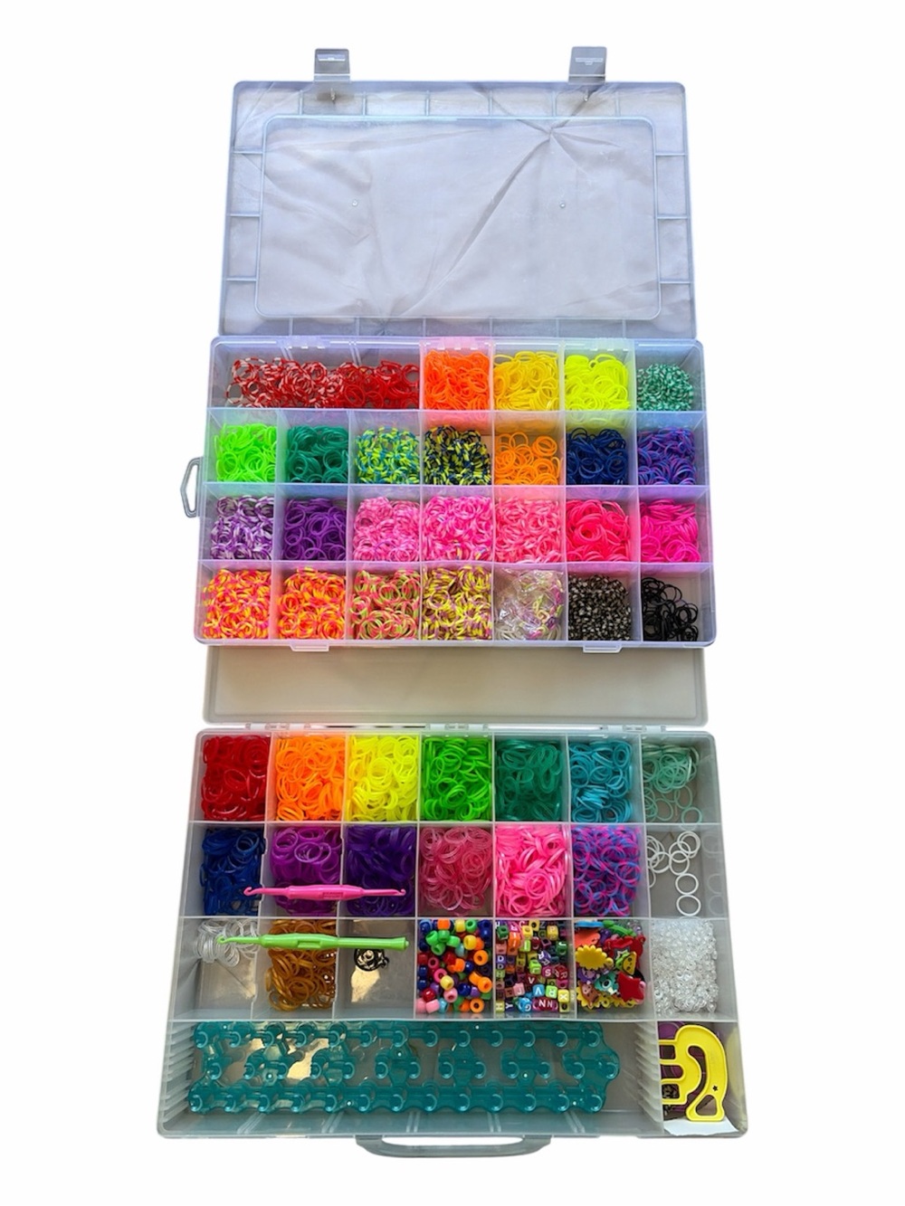 Rainbow Loom Deluxe and Mega Kits with Storage Cases
